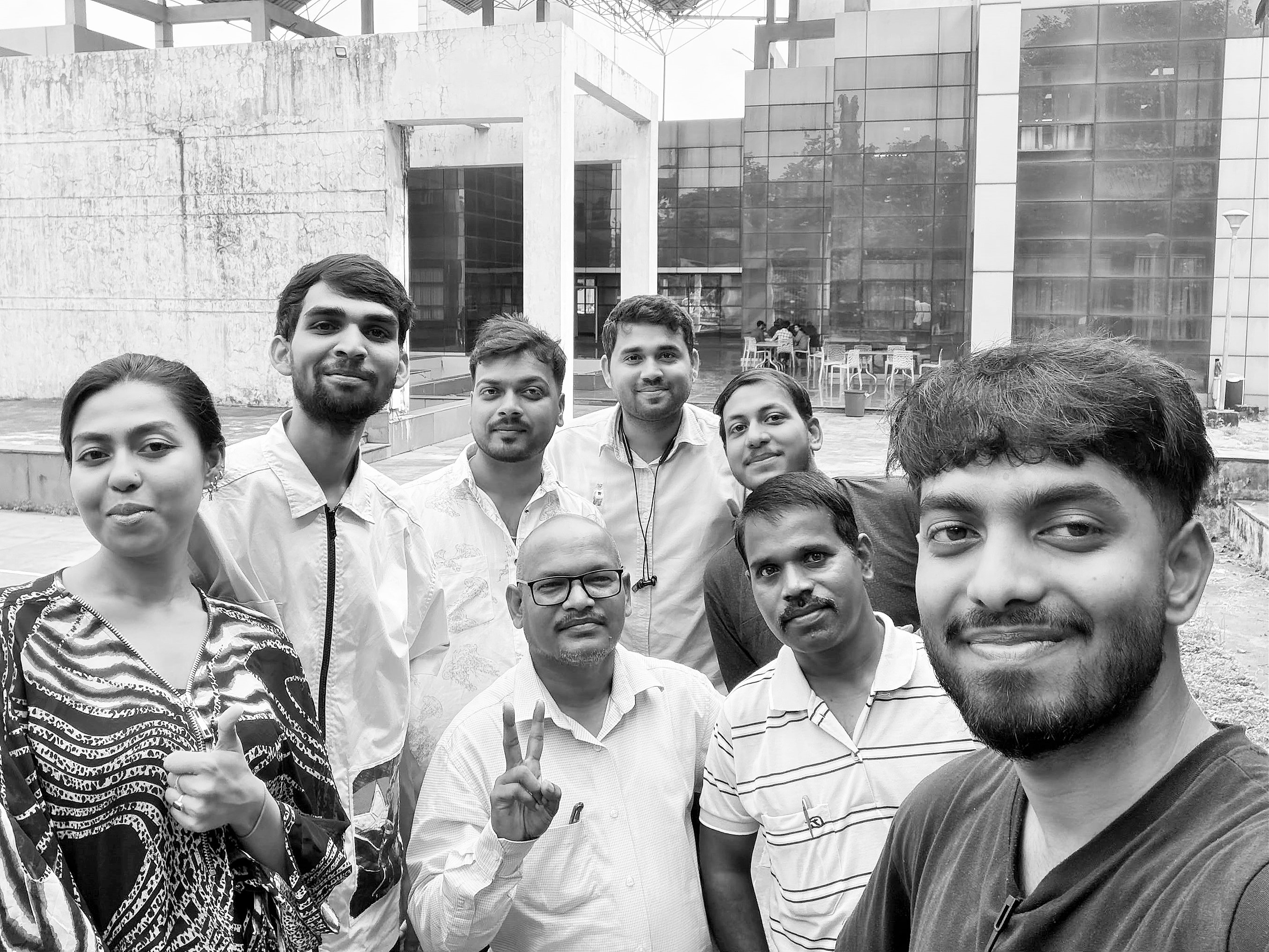 Tree Build Architects team together on site
