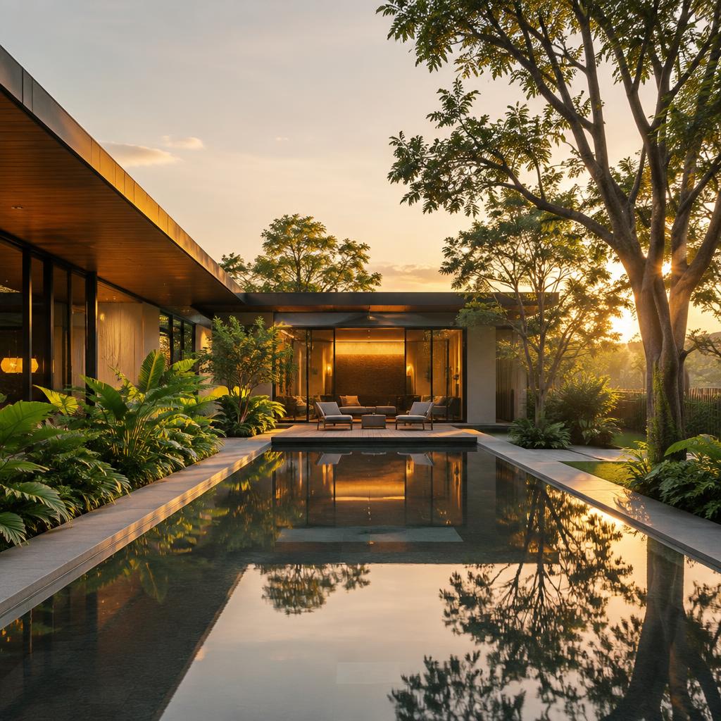 Courtyard house